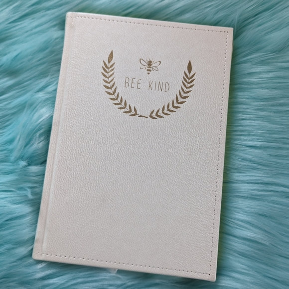 Other - White Leather Journal